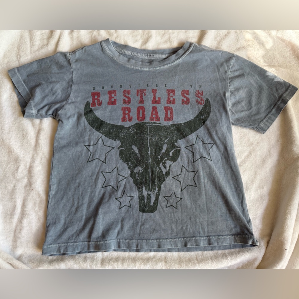 Kids Graphic Tee - Gray